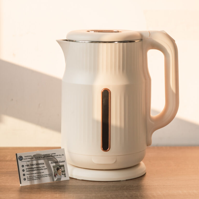 TPS14115 2025 New Design Double Wall Electric Kettle